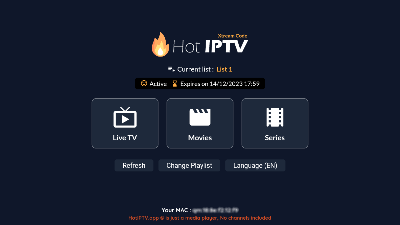 اشتراك HOT IPTV لمدة سنة